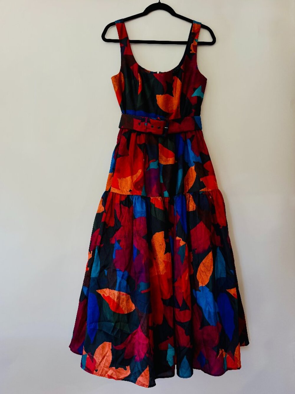 NWT Hutch Alice Belted Floral Midi/Maxi Dress - Picture 1 of 6